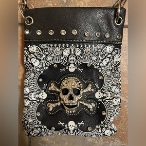 Y2K goth grunge purse
